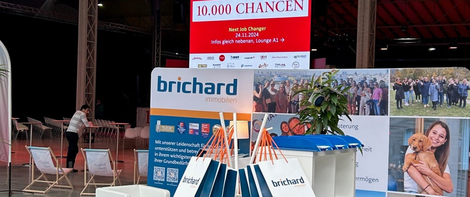 Job Changer Messe 2 Brichard Messestand Job Changer Messe